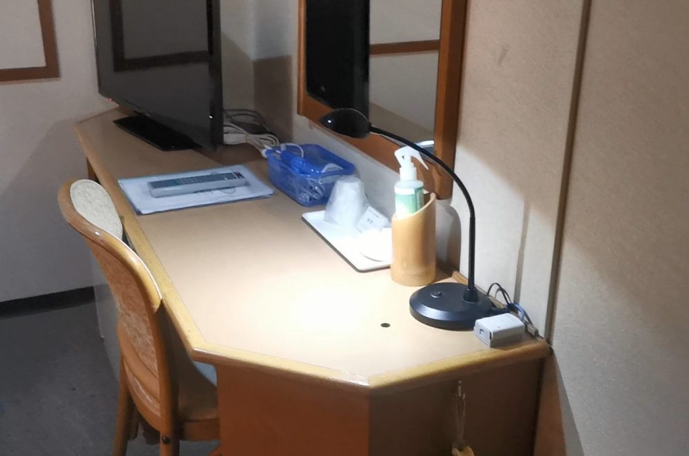 イーホテル熊谷の机